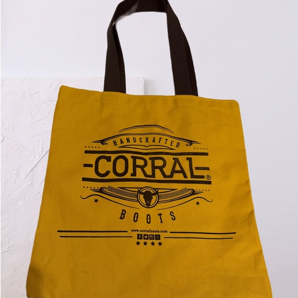 unbranded Handbags - Corral Handcrafted Mustard Tote Bag